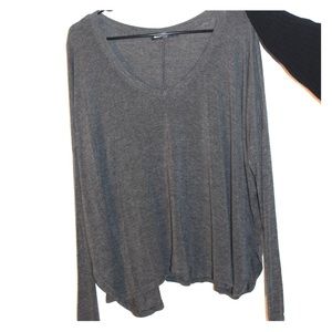 Dark gray brandy melville long sleeve